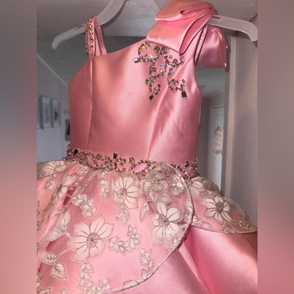 Size 2 Little Rosie Cupcake Pageant Dress - Picture 3 of 4